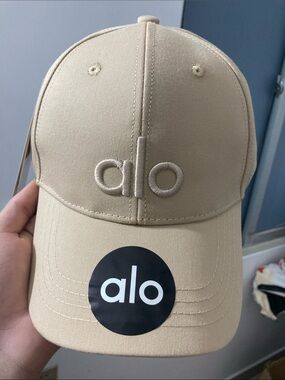 Alo Tan Baseball Cap - Embroidered Logo